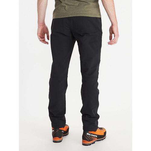 Marmot Portal Pants - Mens Softshell Pants Black CA2140573 Canada